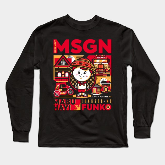 MSGN - Funko Funatic Philippines Long Sleeve T-Shirt by KDNJ